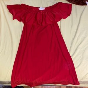 Eye candy red summer dress